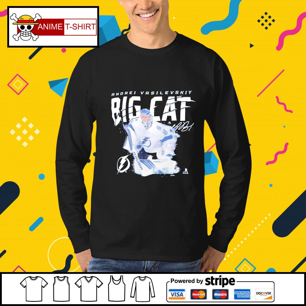 Tampa Bay hockey big cat Andrei Vasilevskiy shirt, hoodie, sweater