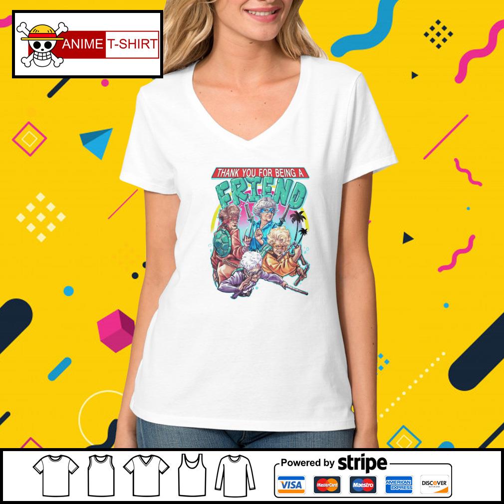 Golden Girls Teenage Mutant Ninja Turtle vintage t-shirt - Limotees