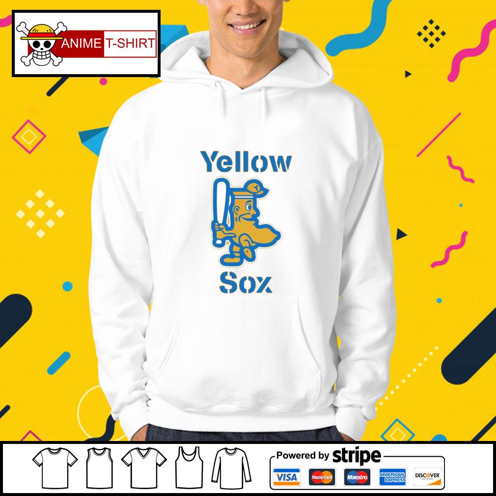 red sox hoodie yellow