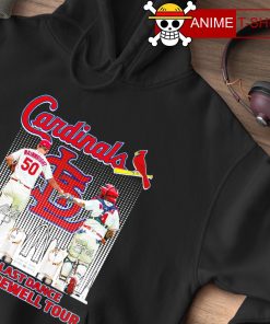 St. Louis Cardinals Adam Wainwright and Yadier Molina the last dance 2022 farewell  tour shirt, hoodie, sweater, long sleeve and tank top