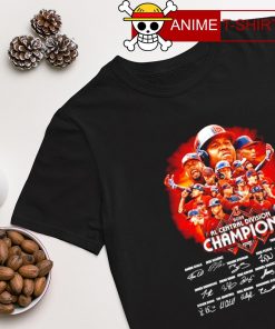 Cleveland Guardians Al Central Division Champions signature T-shirt