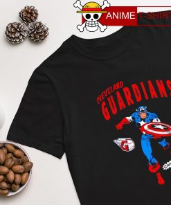 Cleveland Guardians Captain America Marvel shirt