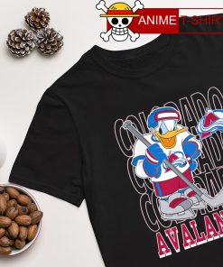 Colorado Avalanche Disney Donald Duck shirt