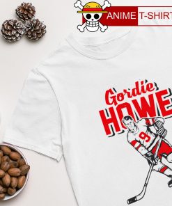 Gordie howe mural hockey shirt