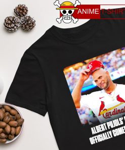 Albert Pujols career officially comes to an end shirt