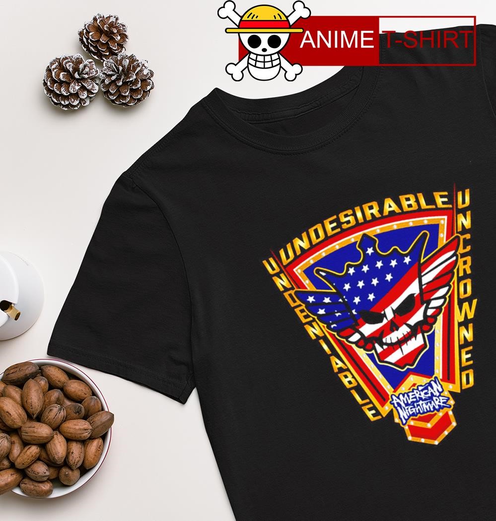 Cody Rhodes Undeniable Uncrowned logo shirt