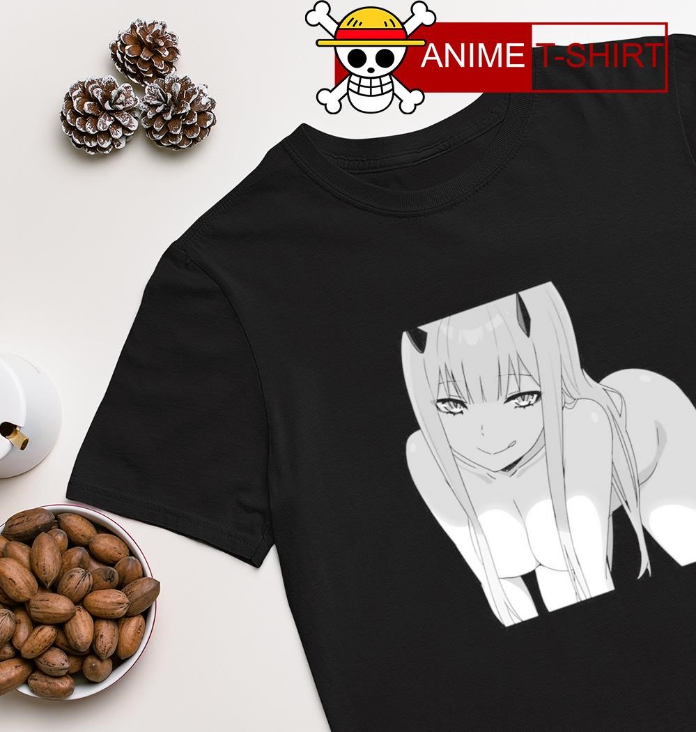 Zero two lewd Anime Girls shirt