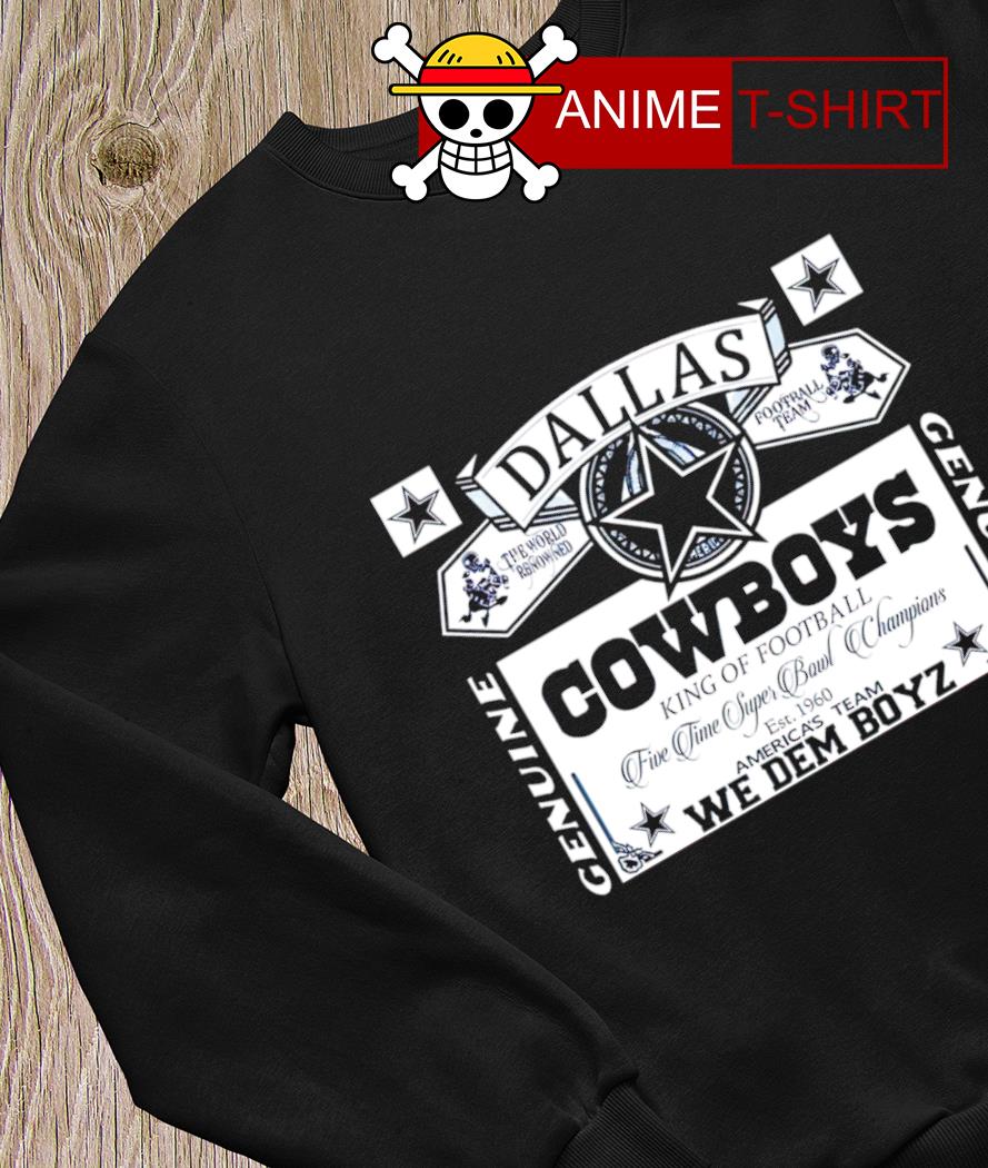 Dallas Cowboys King Of Football We Dem Boyz Shirt, hoodie, sweater, long  sleeve and tank top