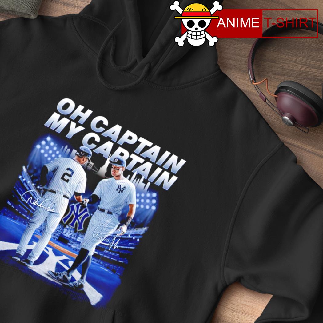 Aaron Judge and Derek Jeter o captain my captain shirt, hoodie, sweater,  long sleeve and tank top