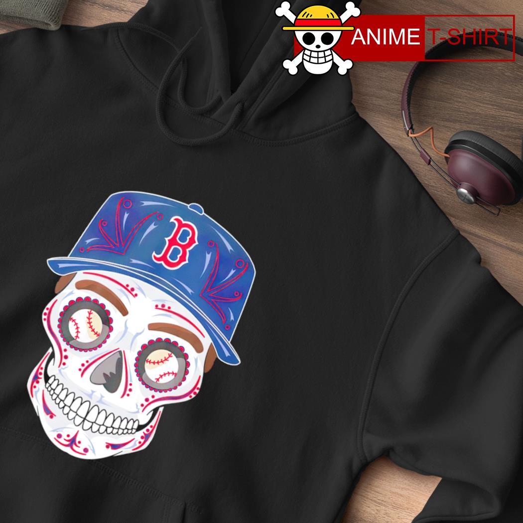 Boston Red Sox Sugar Skull Shirt - CrewSkull®