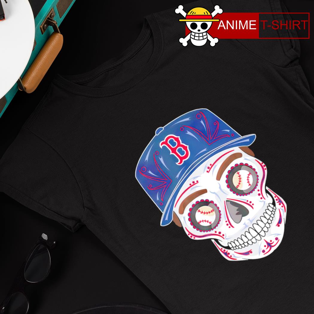 Boston Red Sox Sugar Skull shirt, hoodie, sweater and v-neck t-shirt