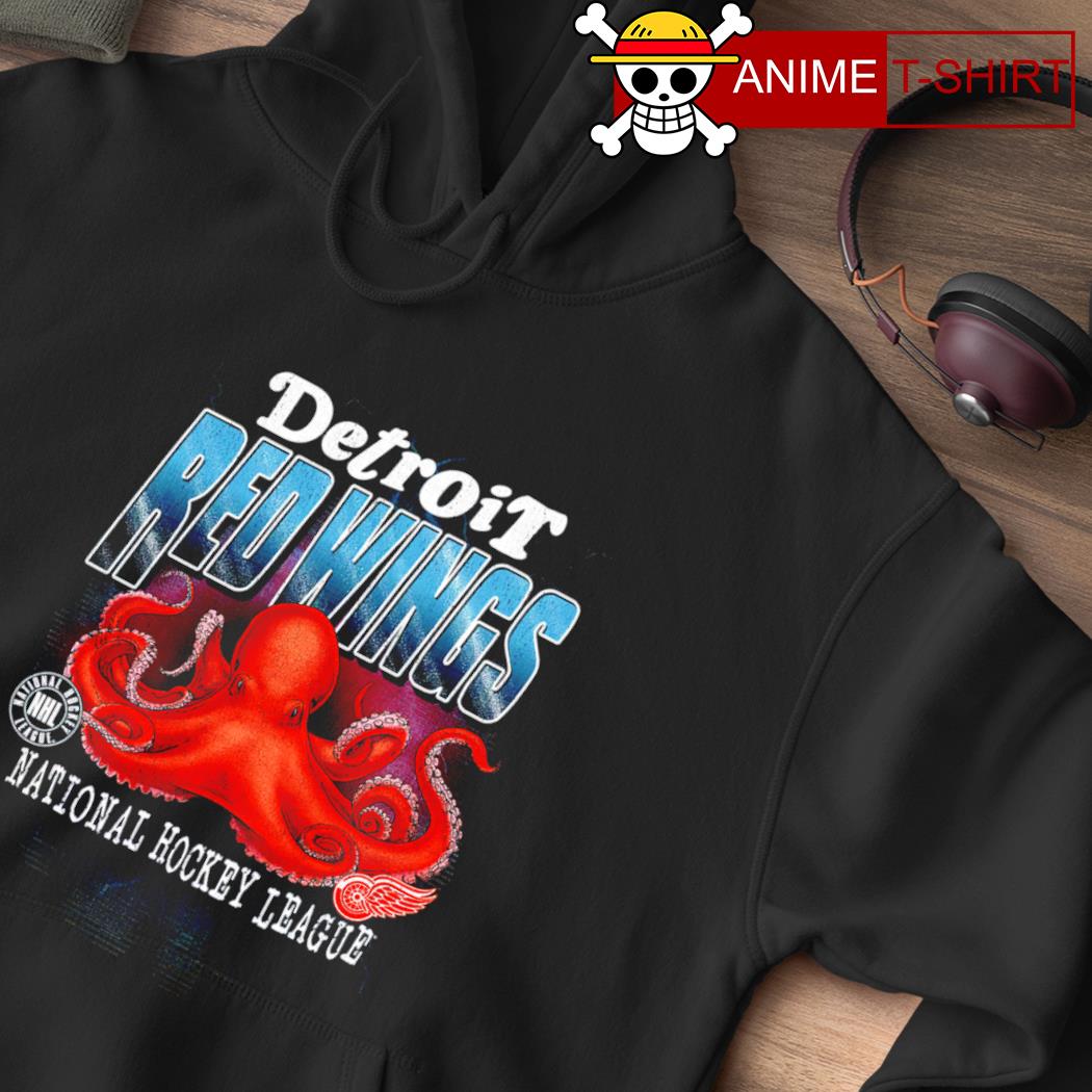 Detroit Hockey Octopus Shirt