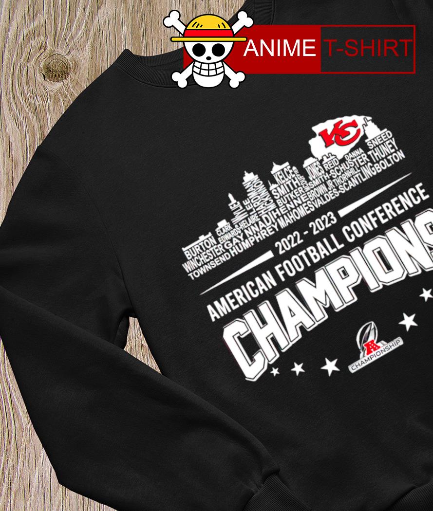 Funny Kansas City Chiefs 2022-2023 American Football Conference Champions  shirt, hoodie, sweater, long sleeve and tank top