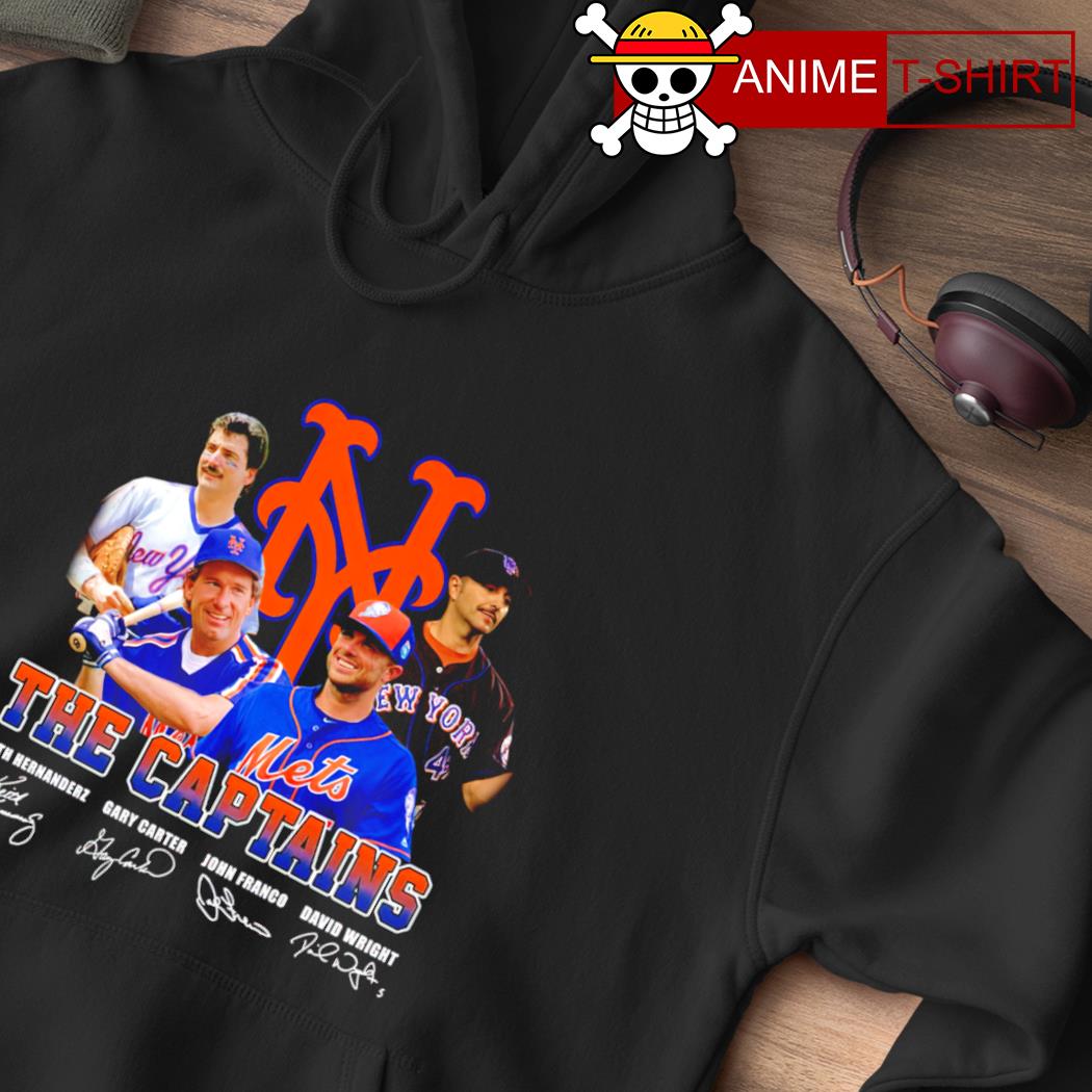 Official The Captains New York Mets Keith Hernandez x Gary Carter x John  Franco x David Wright Signatures T-Shirt - Binteez in 2023