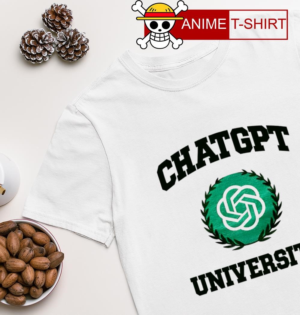 Chatgpt University logo shirt