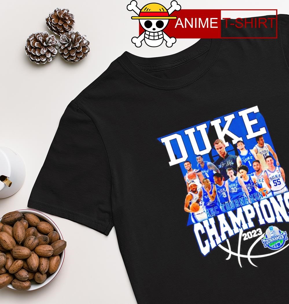 Duke Champions 2023 Tournament signature shirt