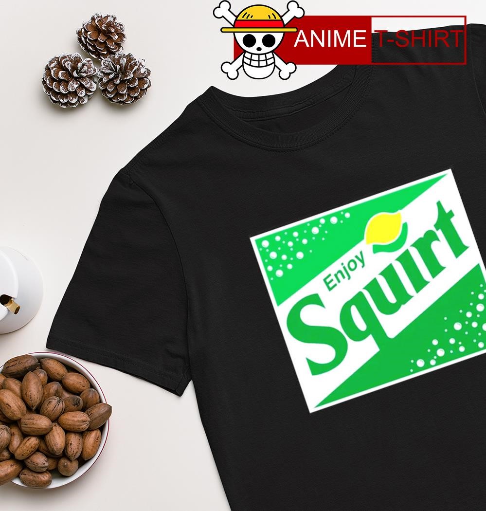 Enjoy Squirt logo shirt