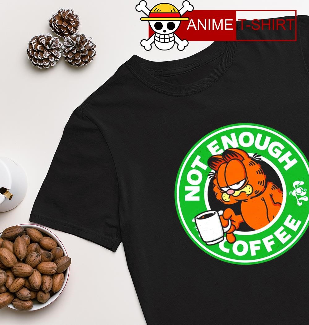 Garfield Not enough coffee T-shirt