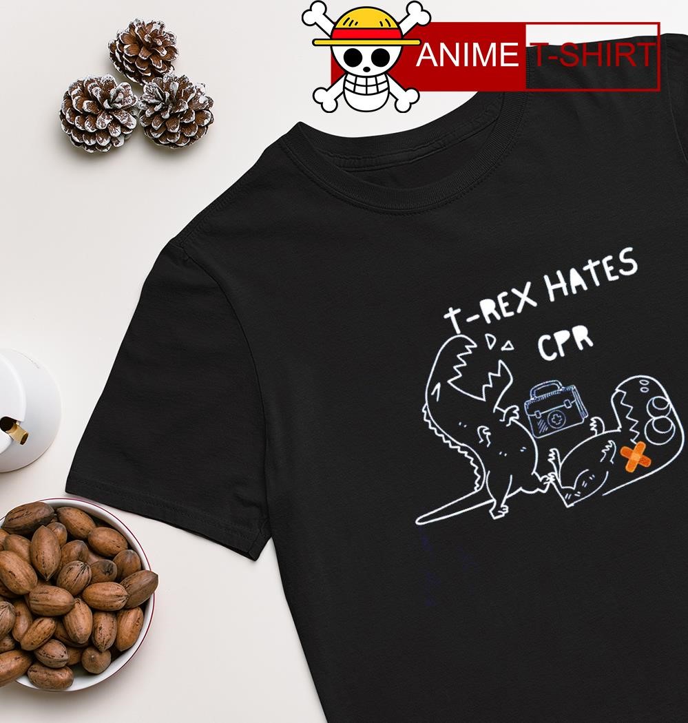 T-Rex heates CPR T-shirt