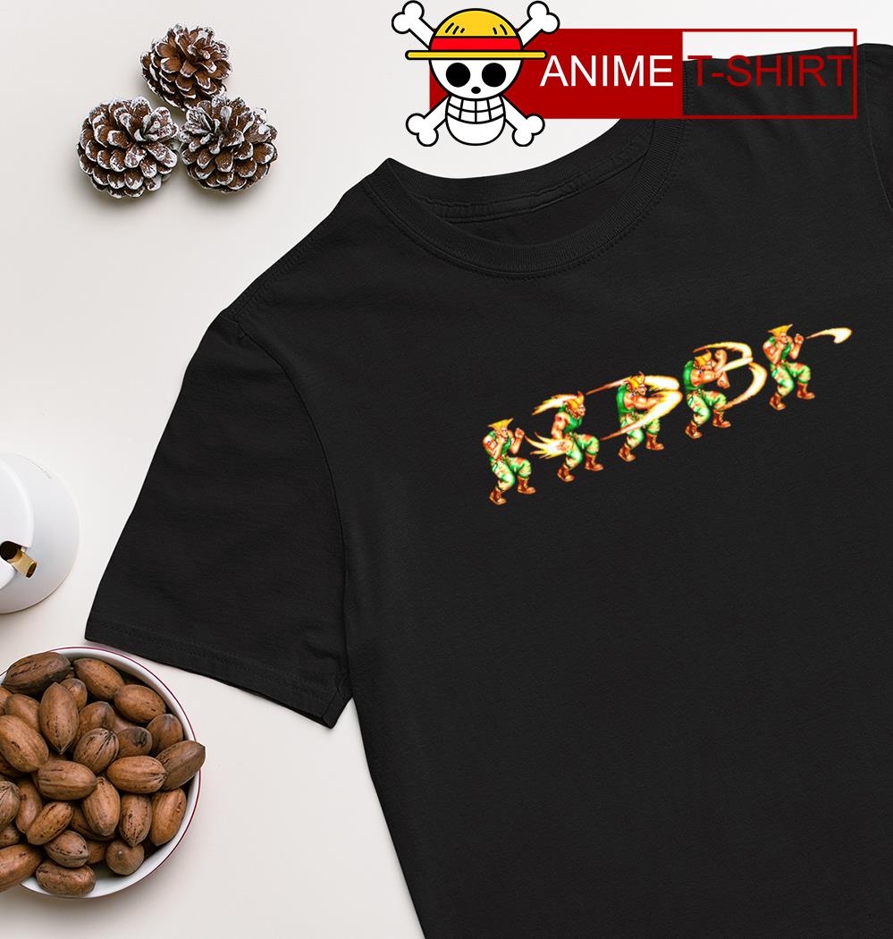 Cammy Street Fighter Ii Guile Sonic Boom shirt