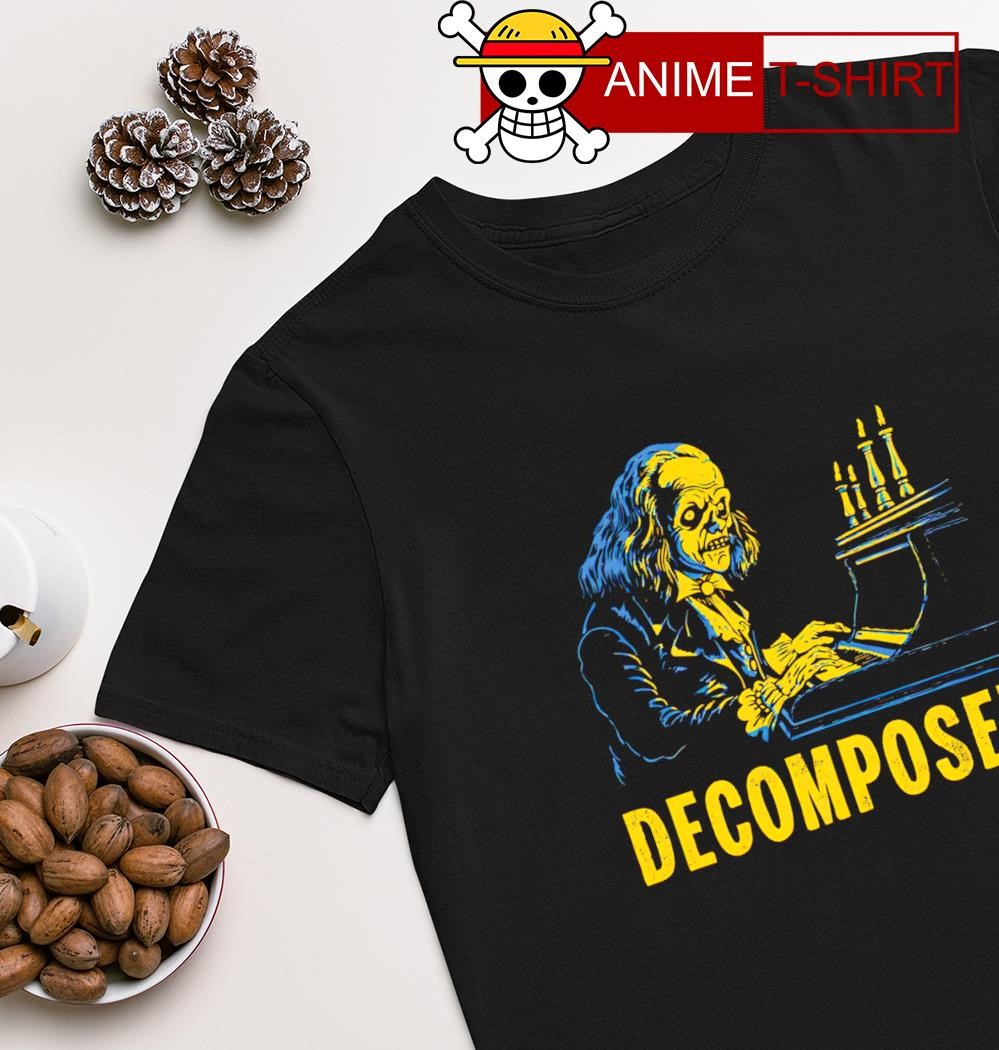 Decomposer skull shirt