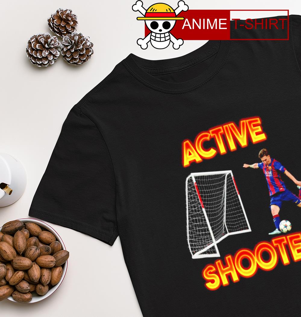 Active Shooter Lionel Messi shirt