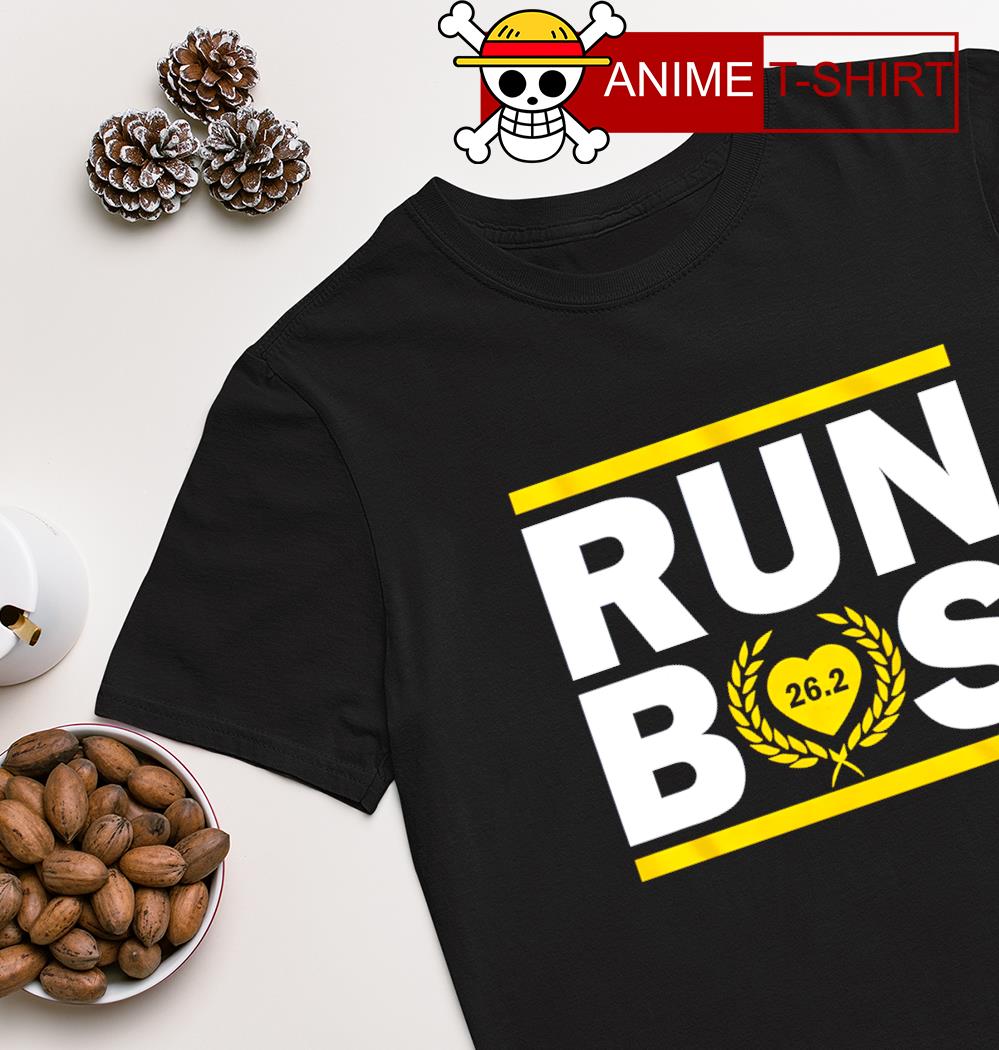 Run Bos 26.2 Heart shirt