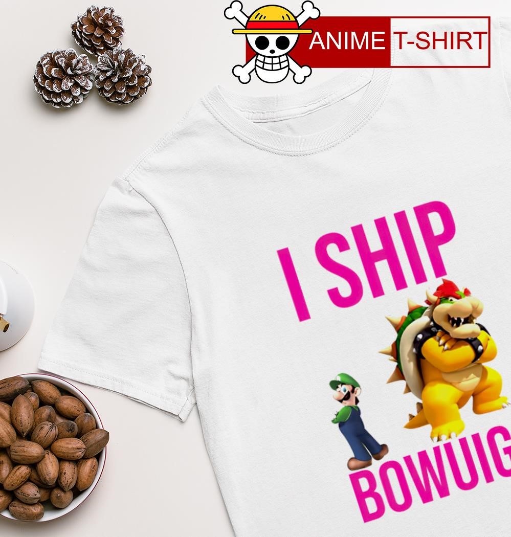 I Ship Bowuigi Mario shirt