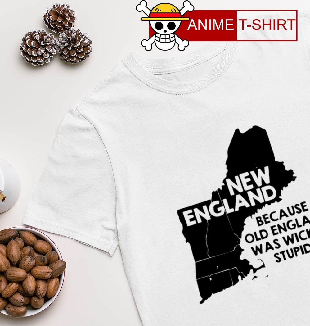 New England because old England was wicked stupid shirt