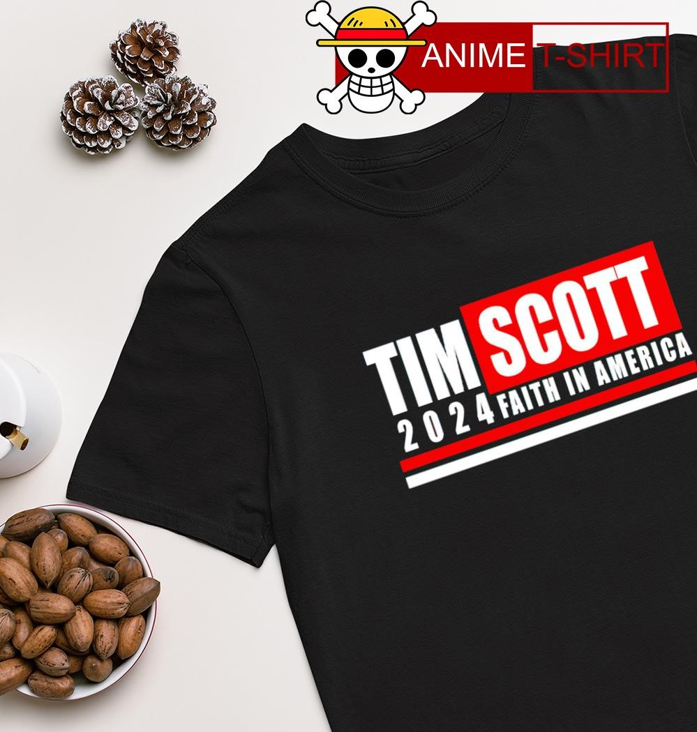Tim Scott 2024 Faith in American shirt