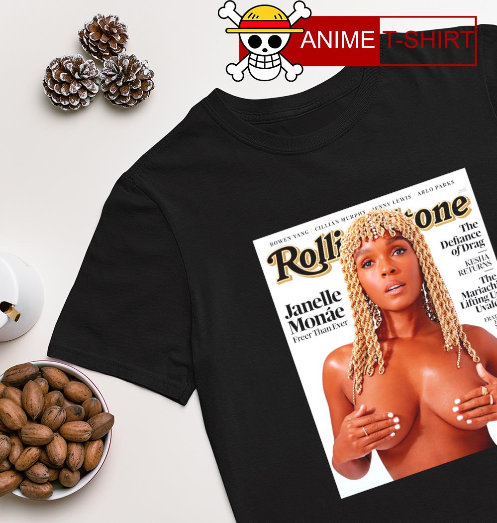 Janelle Monáe Rolling Stone freer than ever shirt