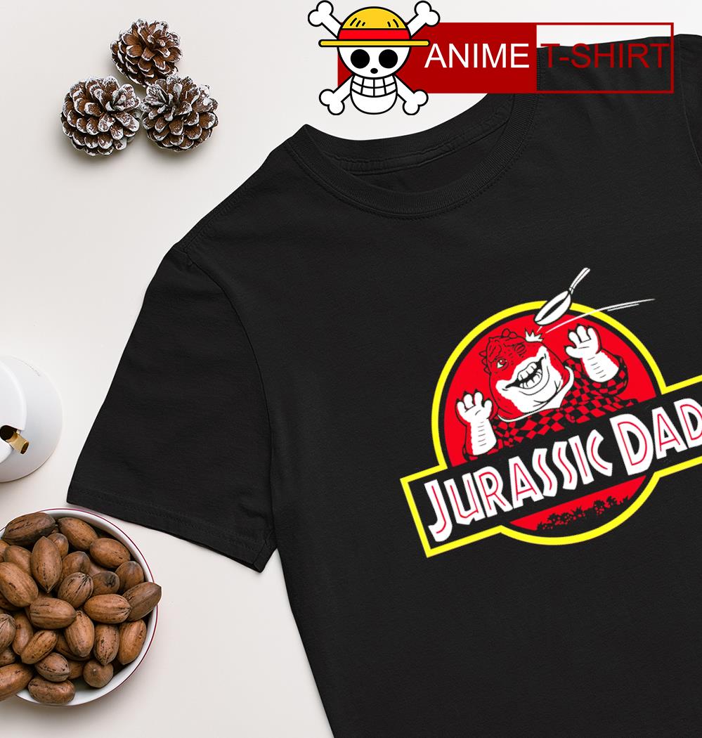 Jurassic Dad logo shirt