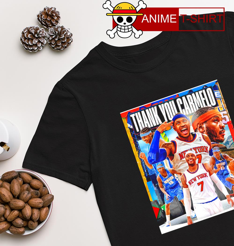 Thank you Carmelo Anthony 9th most points all-time and 75th Anniversary shirt3