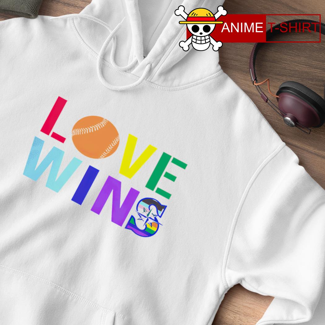 Love Wins Seattle Mariners Pride shirt, hoodie, longsleeve