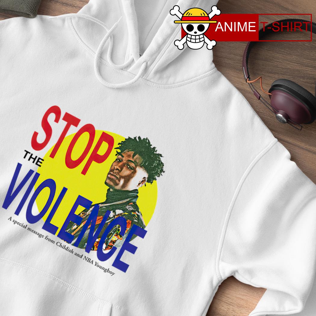 80s inspired Stop The Violence NBA Youngboy shirt : r/streetwearstartup