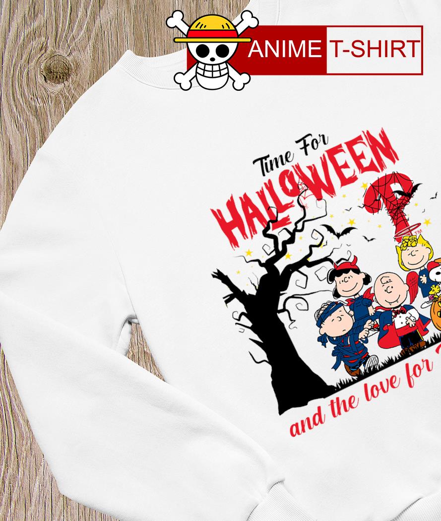 Peanuts Characters Time For Halloween And The Love For Philadelphia Phillies  Shirt, hoodie, sweater, long sleeve and tank top