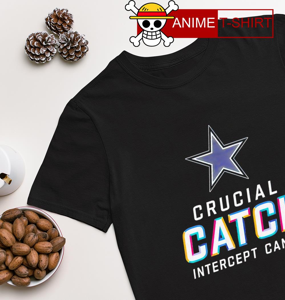 Dallas Cowboys Crucial Catch Intercept cancer 2023 shirt, hoodie, sweater,  long sleeve and tank top