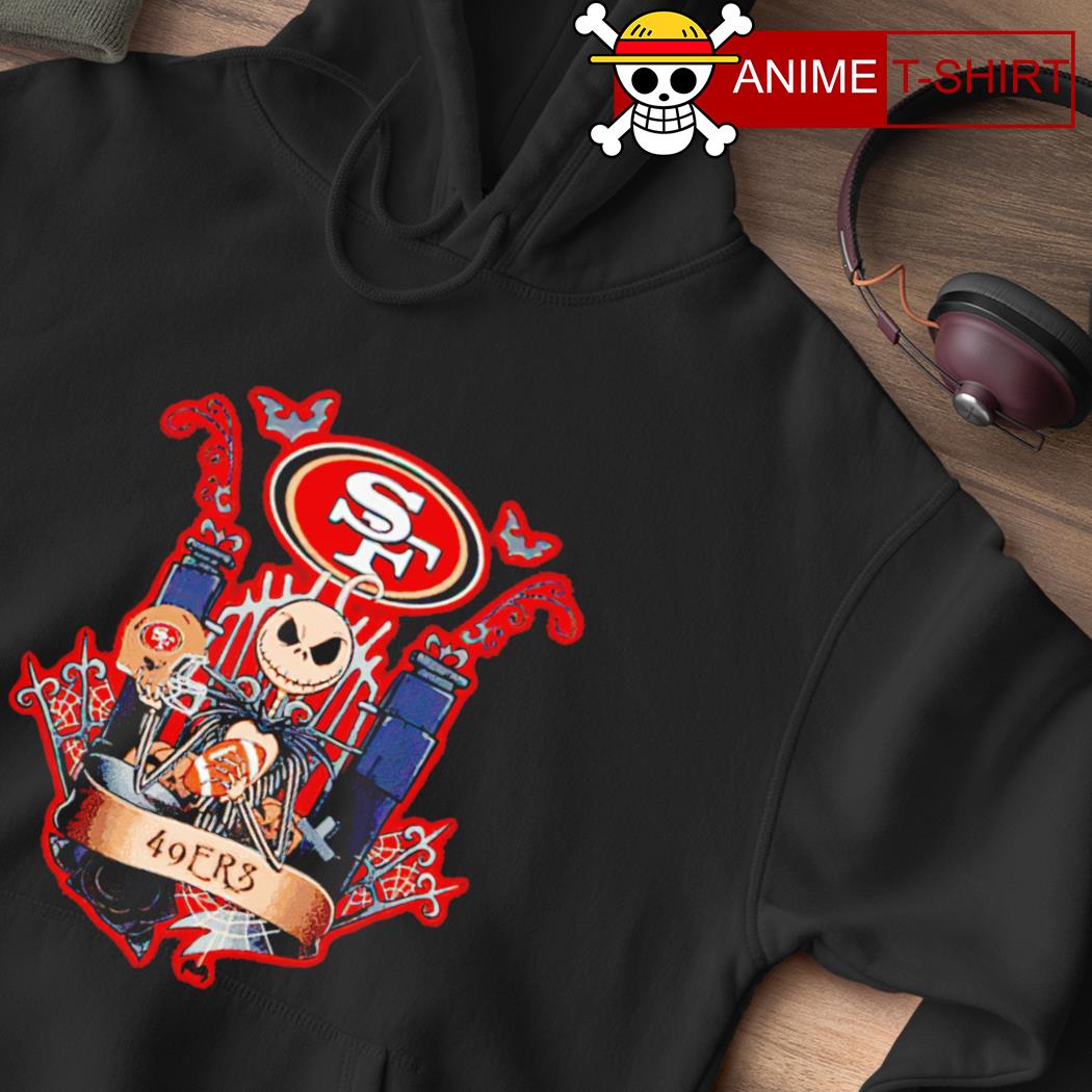 San Francisco 49ers Jack Skellington Halloween Shirt, hoodie