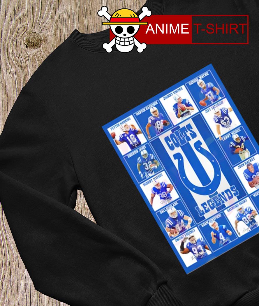 NFL Indianapolis Colts Legends Team Signatures Shirt, hoodie, sweater, long  sleeve and tank top