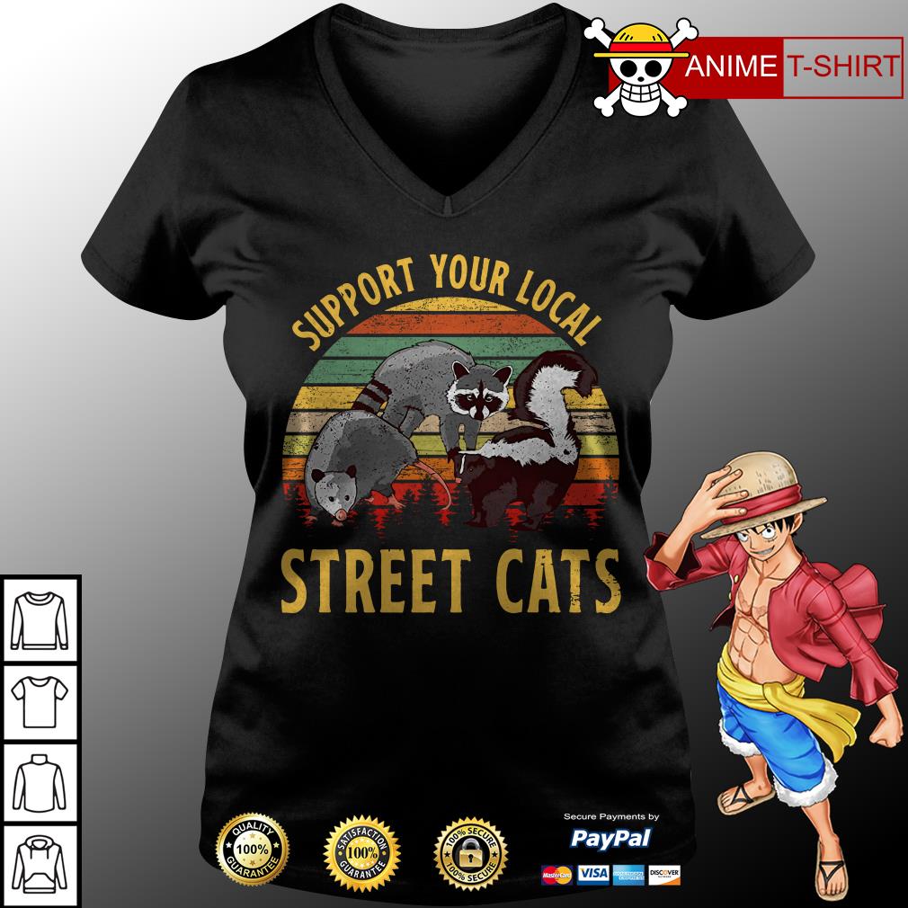 support local street cats shirt