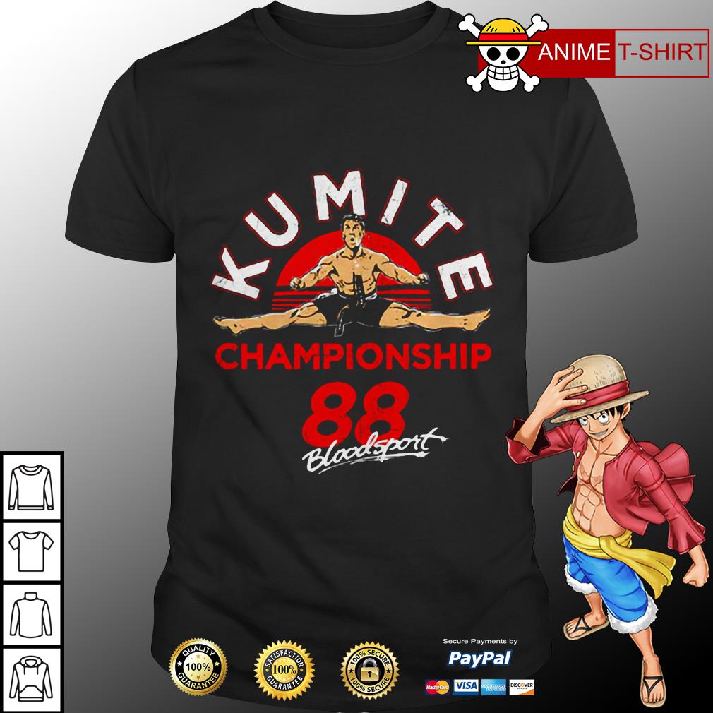 kumite bloodsport shirt