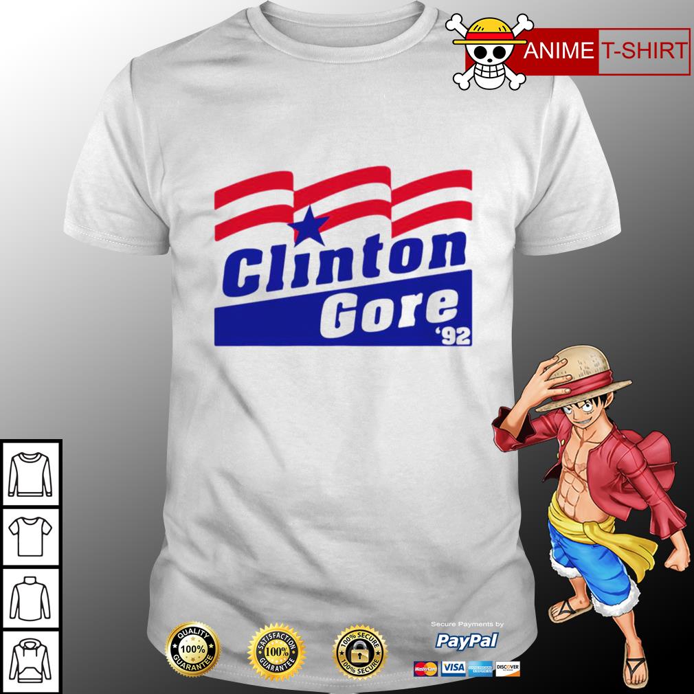 clinton 92 shirt