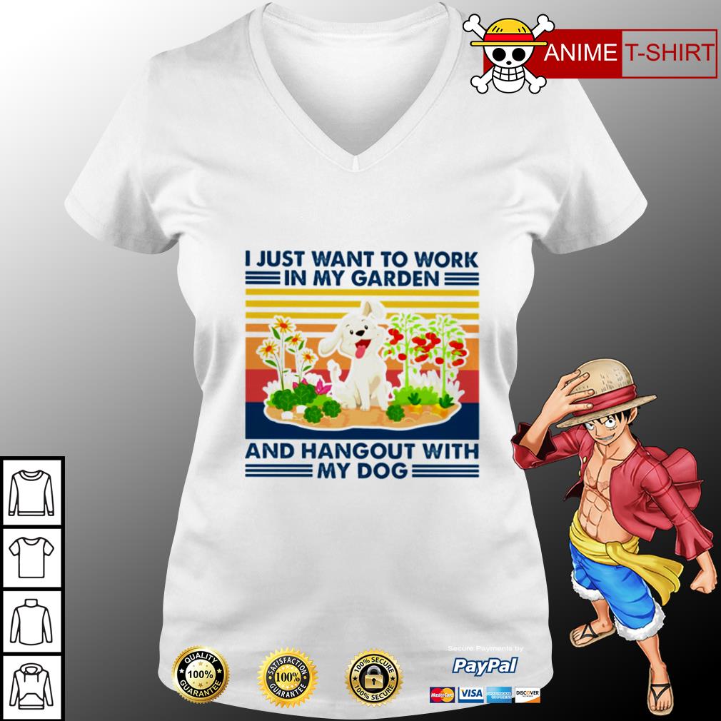 i just want to work in my garden t shirt