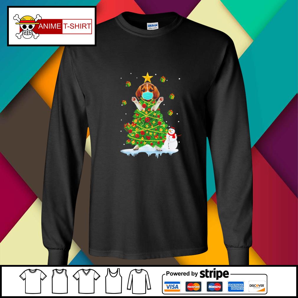 beagle christmas tree shirt