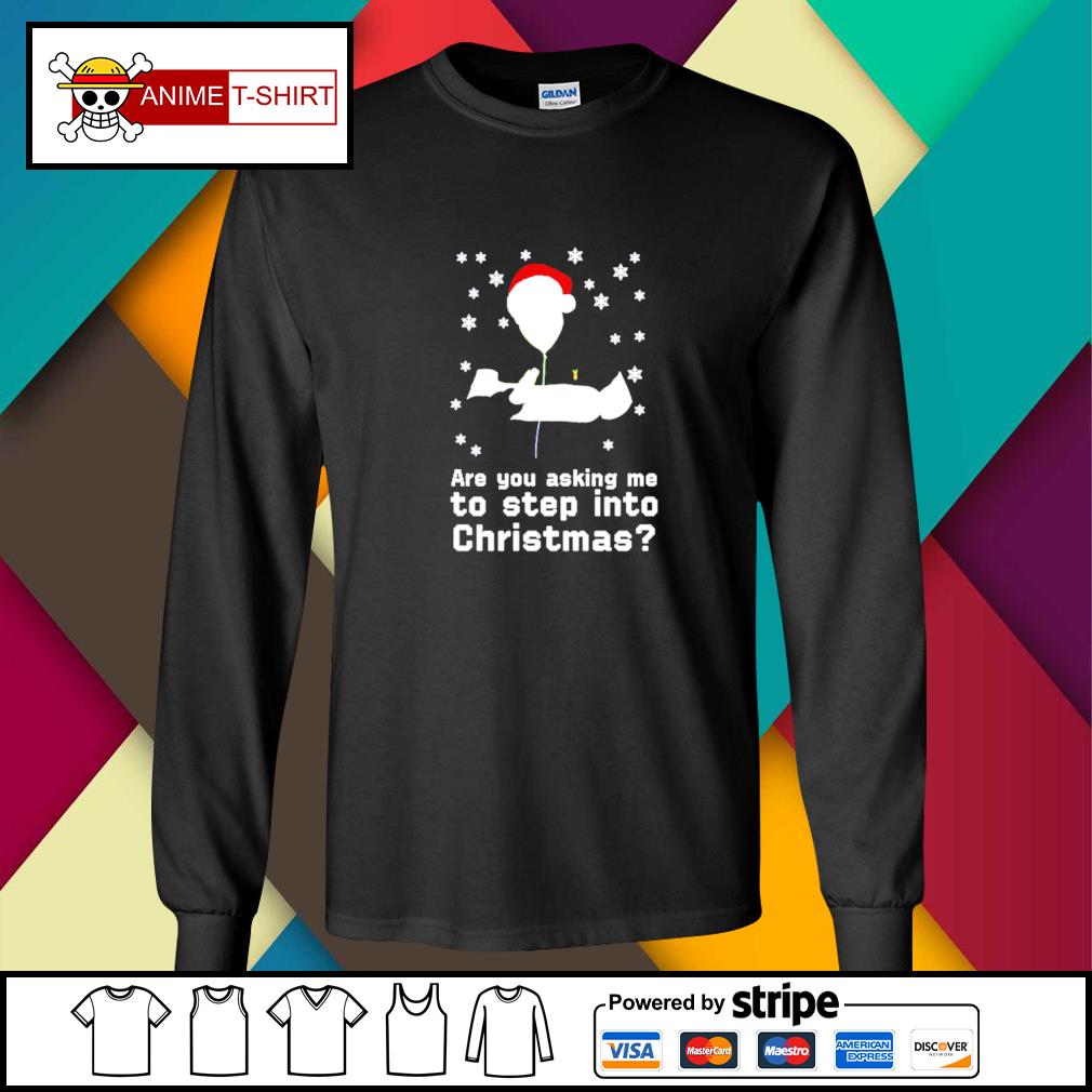 step into christmas t shirt