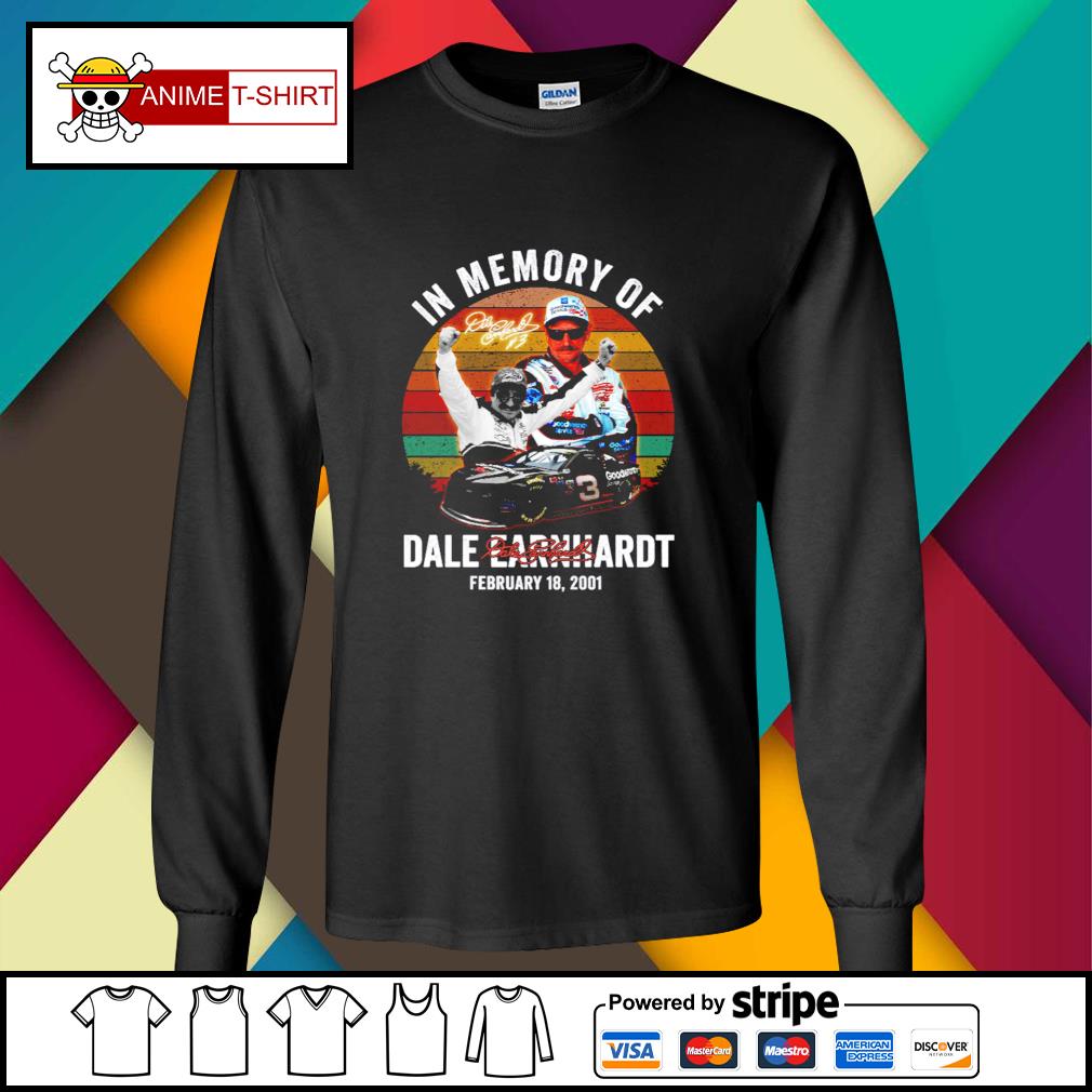 in memory of dale earnhardt shirt